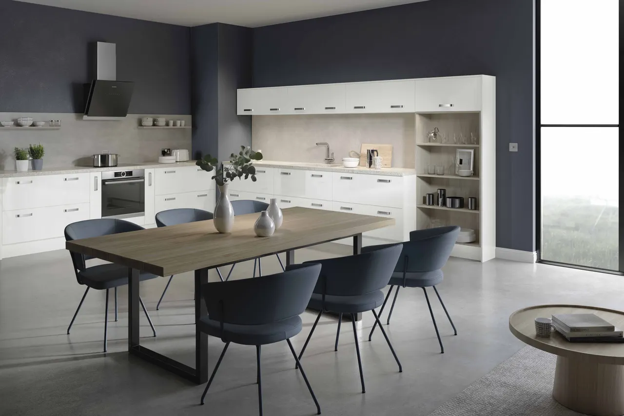 Avila High Gloss — White